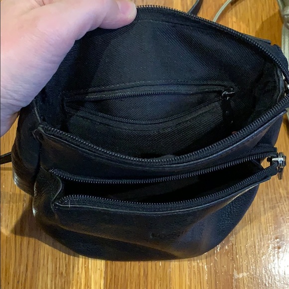 Black Leather Fossil Crossbody Bag - Picture 5 of 5